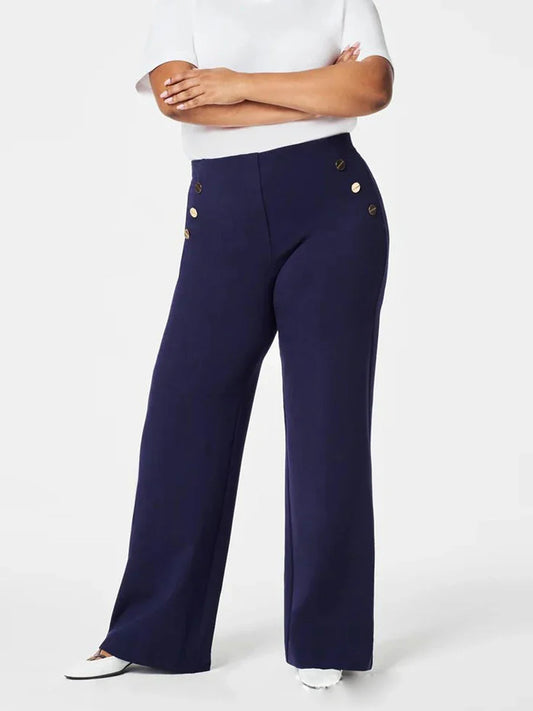 Élise - Women's Elegant Wide-Width Pants